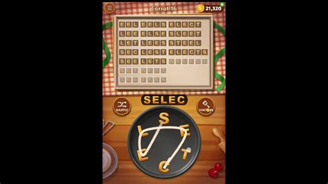 word cookies carrot level 16